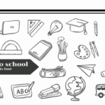 Back to School Font - Featured Image