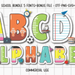 Back to School Font - Featured Image