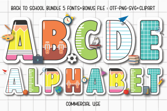 Back to School Font - Featured Image