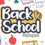 Back to School Font - Featured Image