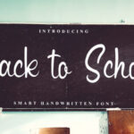 Back to School Font - Featured Image