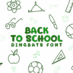 Back to School Font - Featured Image