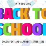 Back to School Font - Featured Image