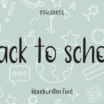Back to School Font - Featured Image