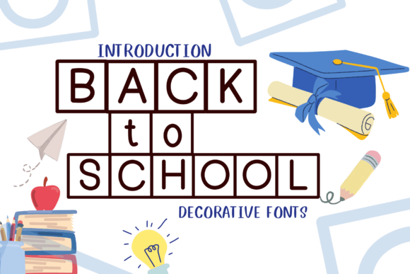 Back to School Font - Featured Image