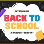 Back to School Font - Featured Image