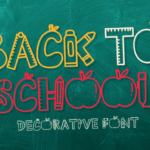 Back to School Font - Featured Image