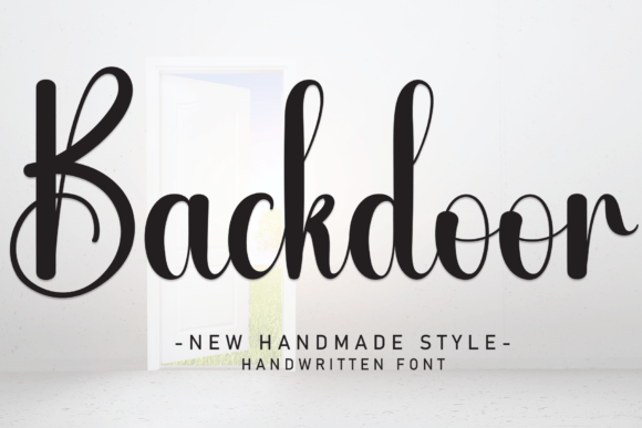 Backdoor Font - Featured Image