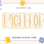 Backdrop Font - Featured Image