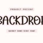 Backdrop Font - Featured Image