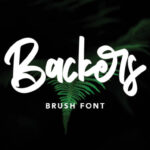 Backers Font - Featured Image