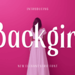 Backgirl Font - Featured Image