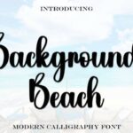 Background Beach Font - Featured Image