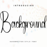Background Font - Featured Image
