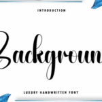 Background Font - Featured Image