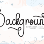 Background Font - Featured Image