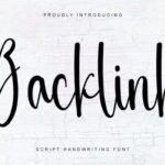 Backlink Font - Featured Image