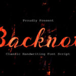 Backnote Font - Featured Image