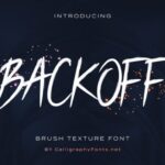 Backoff Font - Featured Image