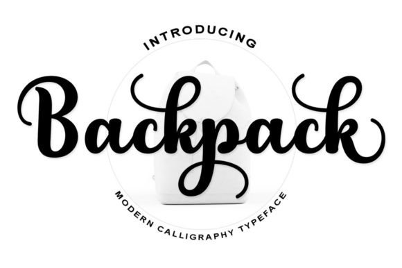 Backpack Font - Featured Image