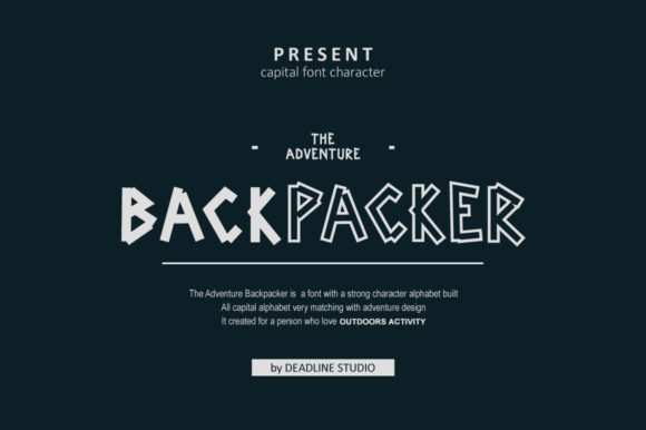 Backpacker Font - Featured Image