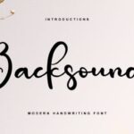 Backsound Font - Featured Image