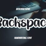 Backspace Font - Featured Image