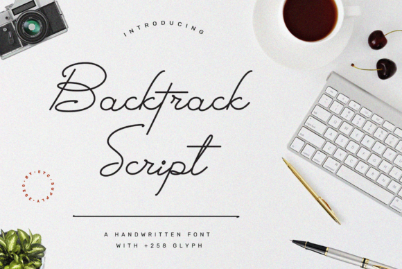 Backtrack Script Font - Featured Image