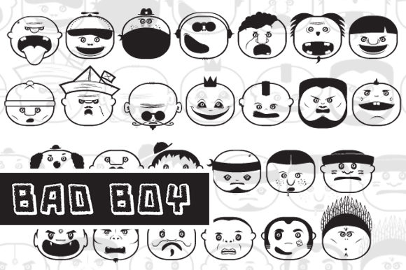 Bad Boy Font - Featured Image