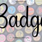 Badge Font - Featured Image