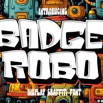 Badge Robo Font - Featured Image
