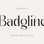 Badgline Font - Featured Image