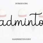 Badminton Font - Featured Image