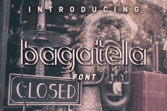 Bagatela Font - Featured Image