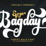 Bagday Script Font - Featured Image