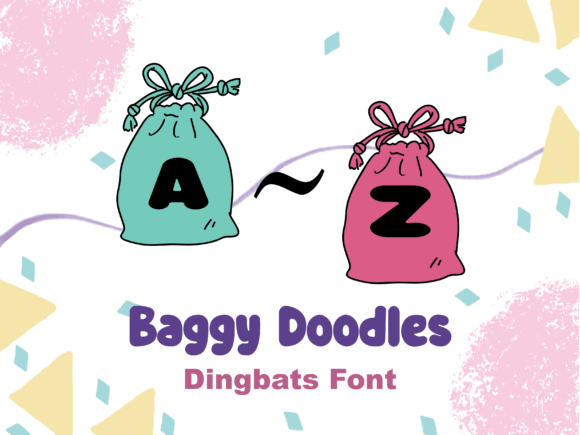 Baggy Doodles Font - Featured Image
