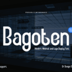 Bagoten Font - Featured Image