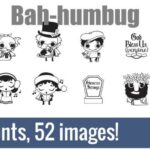 Bah-humbug Dingbats Font - Featured Image
