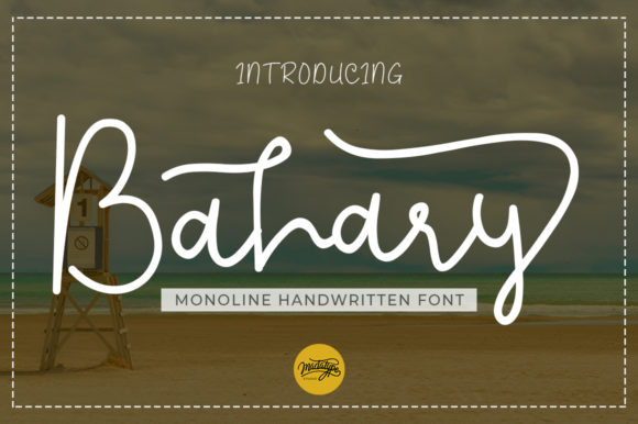 Bahary Font - Featured Image