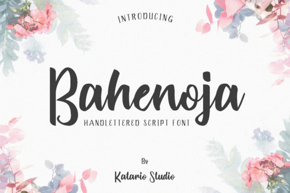 Bahenoja Font - Featured Image