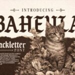 Baheula Font - Featured Image