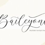 Baileyone Font - Featured Image