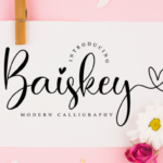 Baiskey Font - Featured Image