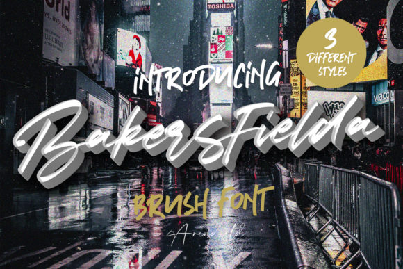 Bakersfield Font - Featured Image