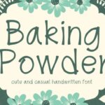 Baking Powder Font - Featured Image