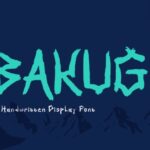 Bakugi Font - Featured Image