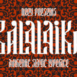 Balalaika Font - Featured Image