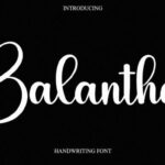 Balantha Font - Featured Image
