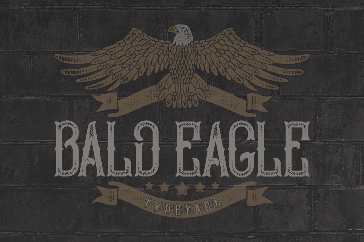 Bald Eagle Font - Featured Image