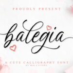 Balegia Font - Featured Image